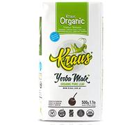 Yerba Maté Kraus Pure Leaf 500g + échantillon cadeau (40g):Riche en antioxydants et vitamines, accélère le métabolisme, sans sucre!