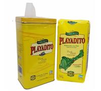 Yerba Mate Playadito 500g avec une boîte avec bec verseur