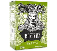 Yerba Maté Ruvicha Nativa 500g + échantillon cadeau (40g):Riche en antioxydants et vitamines, accélère le métabolisme, sans sucre!