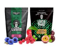Yerba mate set Guarani et Verde Mate Green | Paquet de deux yerba mate | Fruits de la forêt, mangues et maracuyas | Yerba mate original | Caféine naturelle | 2x500g | 1kg