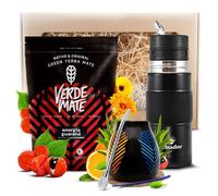 Yerba Maté Set Verde Maté Green Energía Guaraná 400g Yerbomos X et Tasse Céramique 350ml