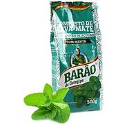 Yerba Mate Thé à la menthe Barão 0,5 kg du Brésil | Composto de Erva Mate com Menta Barão 0,5 kg Brésil