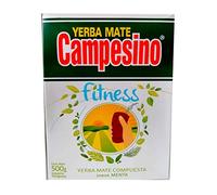Yerba Mate Thé CAMPESINO du Paraguay. (Fitness, 17.64 oz.) - Yerba Mate Compound Mint Flavor Fitness - Produit latin - 500 grammes