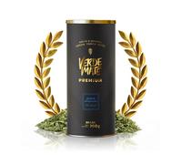 Verde Mate Green Premium Pure Despalada 200g - Yerba Mate Pur Feuille | Yerba mate brésilienne 100% feuilles sans tiges ni poussière. Séchée à l'air, couleur vert intense et goût végétal pur