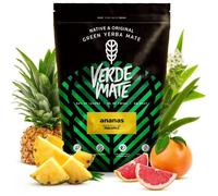 Verde Mate Green Ananas 500 g | Maté délicieux avec fruits | Ingrédients naturels uniquement | Thé brésilien yerba maté | A chaud et à froid | Fort potentiel stimulant
