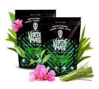 Yerba Mate Verde Mate Silueta Thé Vert Menthe Citronnelle Pomme 2x500g | Yerba mate verte séchée à l’air au thé vert gunpowder, menthe, citronnelle, ciste et arôme délicat de pomme