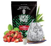 Yerba maté Verde Mate Very Strawberry 500g coffret calebasse bombilla
