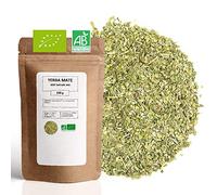 Yerba Maté vert Bio - Origine Brésil - 200g - 80 tasses - Riche en vitamines et Antioxydants - 100% bio - Mes-Thés
