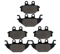 Yerbay Plaquettes de frein avant/arrière pour SYM Quadlander 300 2007-2010 / KYMCO MXU 250 R 2012 2013 / MXU 300 2005-2014 / MXU 300 R 2010-2013