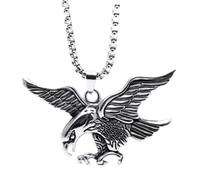Yerdos Vintage Flying Eagle collier pendentif mode alliage Simple Compact et exquis collier d’aigle hommes bijoux cadeau