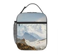 YERGFHJ Blick Auf den Himalaya Lunch Tote Lunchpakete Lunchbox Kinder Lunchtasche für Kinder