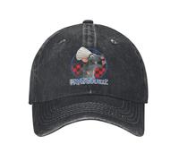 YERGFHJ Ratatouille Remy Chef Hat Portrait Casquettes de Baseball Casual Distressed Denim Washed Sun Cap pour Hommes Femmes Outdoor Adjustable Hat