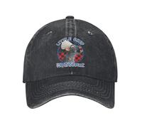 YERGFHJ Ratatouille Remy Little Chef Vintage Badge Casquettes de Baseball Denim Vieilli Délavé Snapback Cap Unisexe Entraînement en Plein air Chapeau Cadeau