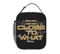 YERGFHJ Tate McRae So Nah an What Wärmeisolierte Lunchtasche für Die Schule 2025 Neues Album Tragbare Lebensmitteltasche Thermal Cooler Lunch Box