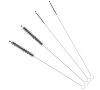 Yerozhui 4 pièces goupillon Paille, goupillon 3mm Fine pour Nettoyage emulsionneur Machine café, Brosse de Nettoyage, 3mm & 7mm Ø, pour Miele, Jura, Siemens, Krups, Saeco, Melitta, Bosch, Nivona