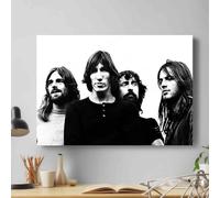 YES ART Pink Floyd Classic Rock Music Impression sur Toile, 61cm X 41cm