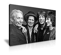 YES ART Rolling Stones Impression sur Toile Motif Groupe de Rock, 61cm X 41cm