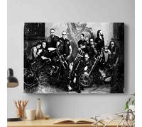 YES ART Sons of Anarchy Poster sur Toile Décoration Murale, 31cm X 20cm