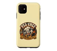 Yes Chef for Culinary Lover Kitchen Worker Humour Coque pour iPhone 11