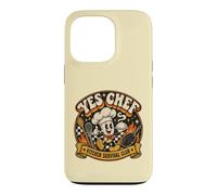 Yes Chef for Culinary Lover Kitchen Worker Humour Coque pour iPhone 13 Pro