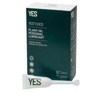 YES® COCO Lubrifiant Personnel à Base d'Huile de Coco | Nourrissant Contre la Sécheresse Vaginale | Certifié Biologique | Alternative Naturelle aux Lubrifiants à Base de Silicone (6x5ml Applicateurs)