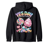 Yes Day Candy Explosion Fun Sugar Powered Celebration pour Enfants Sweat à Capuche