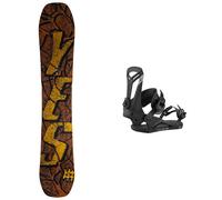 Yes - Fixations de snowboard all mountain - Pack All-In 2026 - Marron Marron M,L,XL,S