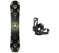 Yes - Fixations de snowboard all mountain - Pack Shifter Xtrm Eiki 3D 2026 - Vert Vert M,L,XL,S