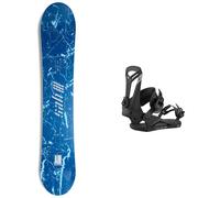 Yes - Fixations de snowboard - Pack Airmaster 3D 2026 - Bleu Bleu M,L,XL,S