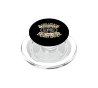 Yes I Am A Landscapaper I Talk to Myself Expert Advice PopSockets PopGrip pour MagSafe