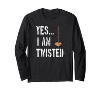 Yes... I am Twisted Handspinner Spindle Hand Spindle Cadeau Manche Longue