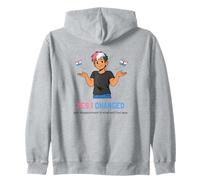 Yes I Changed Your Disappointment is Noted Trans Pride Humour Sweat à Capuche