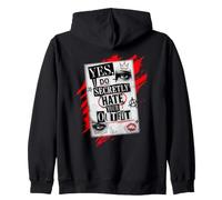 Yes I DO Secretly Hate Your Outfit Collage Mode Sarcastique Sweat à Capuche