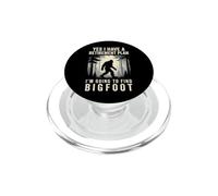 Yes I Have A Retirement Plan I'm Going to Find Bigfoot PopSockets PopGrip pour MagSafe