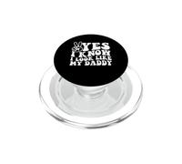 Yes I Know I Look Like My Daddy Baby New Dad Kids Son Drôle PopSockets PopGrip pour MagSafe