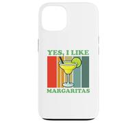 Yes I Like Margaritas Boisson Cocktail drôle Tequila Citron Vert Coque pour iPhone 13