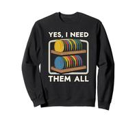 Yes I Need Them All Disque de Golf pour Homme Sweatshirt