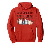 Yes I Really Do Need All These Cats Funny Cat Lovers Cat Mom Sweat à Capuche