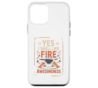 Yes I Smell Like Fire and Awesomeness Enclume de Forgeron Coque pour iPhone 12 Mini