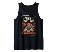 Yes I Smell Like Fire and Awesomeness Enclume de Forgeron Débardeur