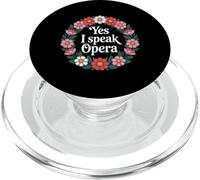 Yes I Speak Opera Interprète du Chanteur de théâtre |- PopSockets PopGrip pour MagSafe