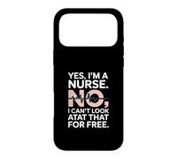 Yes Im A Nurse No I Can't Look at That Funny Coque pour iPhone 17 Pro Max