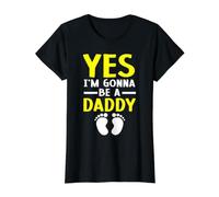Yes I'm Gonna Be A Daddy Annonce de Naissance T-Shirt Graphique avec Valeur