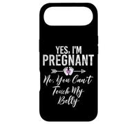 Yes I'm Pregnant No, You Can't Touch My Belly Baby Shower Coque pour iPhone Air