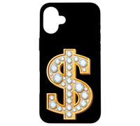 Yes I'm Rich, Elegant Hip Hop Cool Necklace with Dollar Coque pour iPhone 16 Plus