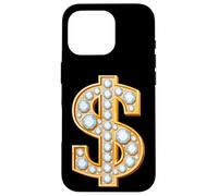 Yes I'm Rich, Elegant Hip Hop Cool Necklace with Dollar Coque pour iPhone 16 Pro