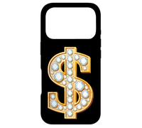 Yes I'm Rich, Elegant Hip Hop Cool Necklace with Dollar Coque pour iPhone 17 Pro