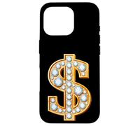 Yes I'm Rich, Elegant Hip Hop Golden Dollar Sign Graphic Coque pour iPhone 16 Pro