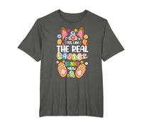 Yes I'm The Real Easter Bunny Meow Pâques Lapin Pâques Chat T-Shirt