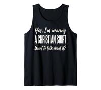 Yes I'm Wearing A Christian Shirt for Men Débardeur